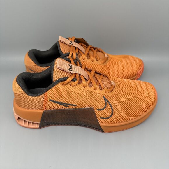 Nike Metcon 9‎ Orange Crosstraining Shoes DZ2617-800 Men's Sz 7.5 Women’s Sz 9 - Picture 1 of 10